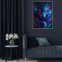 Cosmic Wolf Jigsaw Puzzle 1000 Pieces