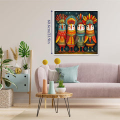 Feather Crown Tribe Jigsaw Puzzle 1000 Pieces