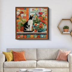 Quilted Cat Jigsaw Puzzle 1000 Pieces