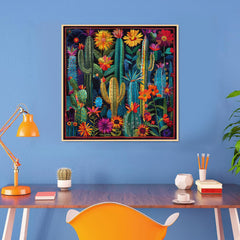 Patchwork Cactus Jigsaw Puzzle 1000 Piece
