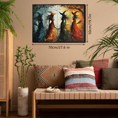 Colorful Witches Jigsaw Puzzle 1000 Pieces