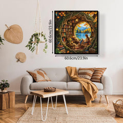 Autumn Book House Jigsaw Puzzle 1000 Piece