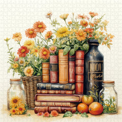 Buchblüten-Puzzle 1000 Teile
