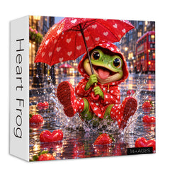 Heart Frog Jigsaw Puzzle 1000 Piece