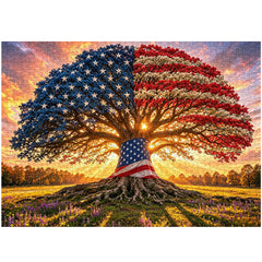 Puzzle 1000 pièces Liberty Root Oak
