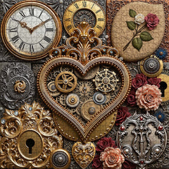 Clockwork Heart Jigsaw Puzzle 1000 Piece