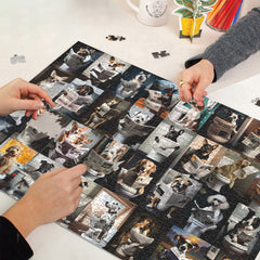 Puzzle Jigsaw Chiens qui Font Caca 1000 Pièces