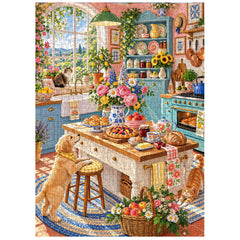 Spring Kitchen Jigsaw Puzzle 1000 Pieces