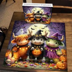 Halloween Calves Jigsaw Puzzle 1000 Pieces
