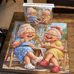 Joyful Grannies Jigsaw Puzzle 1000 Piece