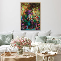 Guitar Girl Jigsaw Puzzle 1000 Pieces