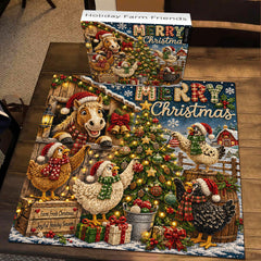 Holiday Farm Friends Jigsaw Puzzle 1000 Pieces
