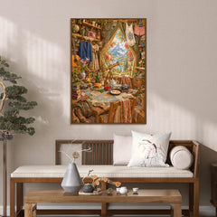 Vintage Wall Memories Jigsaw Puzzle 1000 Piece