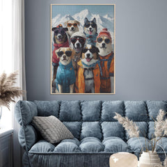 Ski Dog Team Jigsaw Puzzle 1000 Pieces