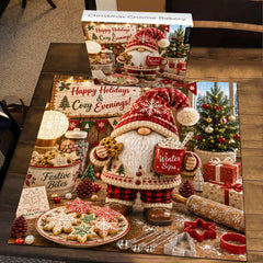 Christmas Gnome Bakery Jigsaw Puzzle 1000 Pieces