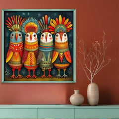 Feather Crown Tribe Jigsaw Puzzle 1000 Pieces