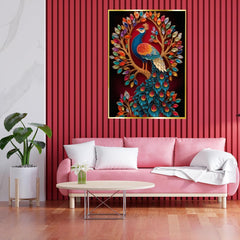 Jeweled Peacock Jigsaw Puzzle 1000 Pieces