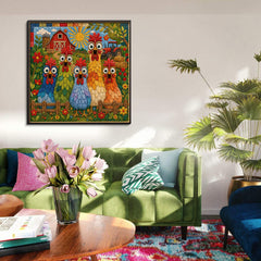 The Cluck Squad Jigsaw Puzzle 1000 Pieces