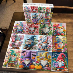 The Festival Gnomes Jigsaw Puzzle 1000 Pieces