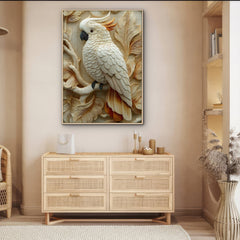 Wood Carving Parrot Jigsaw Puzzle 1000 Pieces