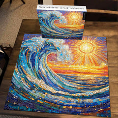 Sunshine and Waves Jigsaw Puzzle 1000 Pieces