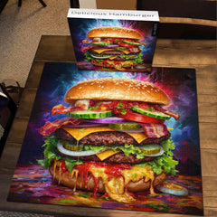 Delicious Hamburger Jigsaw Puzzle 1000 Pieces
