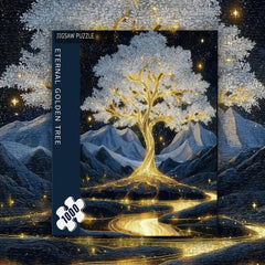Eternal Golden Tree Jigsaw Puzzle 1000 Pieces