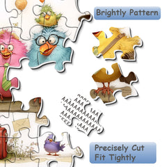 Fluff Fellows Jigsaw Puzzle 1000 Pieces