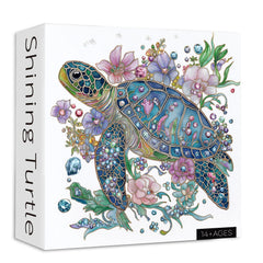 Puzzle de Tortue Brillante 1000 Pièces