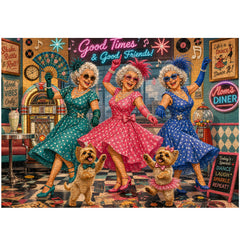 Vintage Rhythm Jigsaw Puzzle 1000 Piece