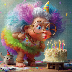 Joyful Wrinkles Jigsaw Puzzle 1000 Pieces