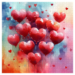Puzzle de 1000 pièces Ballons d'Amour