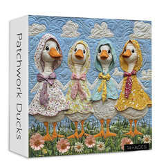 Patchwork Ducks Jigsaw Puzzle 1000 Pieces