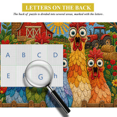 The Cluck Squad Jigsaw Puzzle 1000 Pieces
