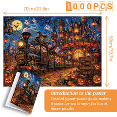 Castle Carnival Express Jigsaw Puzzle 1000 Piece