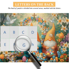 Easter Graden Gnomes Jigsaw Puzzle 1000 Pieces