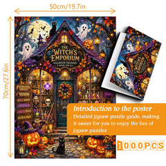 The Witch’s Emporium Jigsaw Puzzle 1000 Pieces