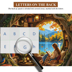 Autumn Book House Jigsaw Puzzle 1000 Piece