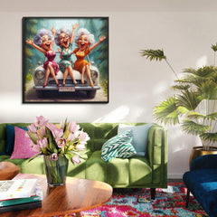 Vintage Joy Ride Jigsaw Puzzle 1000 Pieces