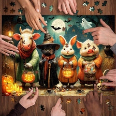 Halloween Friends Jigsaw Puzzle 1000 Pieces
