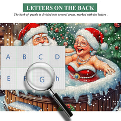 Christmas Hot Spring Time Jigsaw Puzzle 1000 Pieces