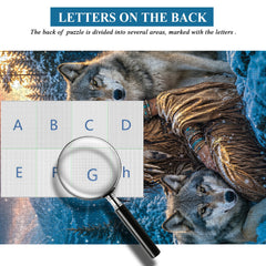 Winter Wolf Soul Jigsaw Puzzle 1000 Piece