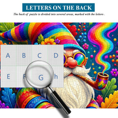 Rainbow Gnome Jigsaw Puzzle 1000 Piece