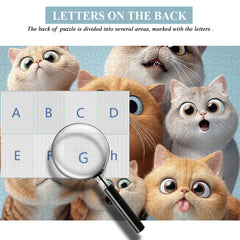 Quirky Meows Jigsaw Puzzle 1000 Pieces
