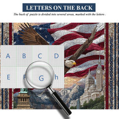 Eagle Over Liberty Jigsaw Puzzle 1000 Pieces