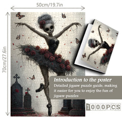 Halloween Ballet Jigsaw Puzzle 1000 Pieces