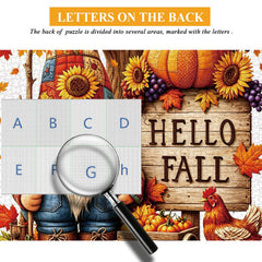 Quilted Fall Jigsaw Puzzle 1000 Pieces