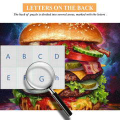 Delicious Hamburger Jigsaw Puzzle 1000 Pieces
