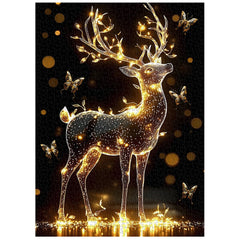 Deer of Light Jigsaw Puzzle 1000 Pieces