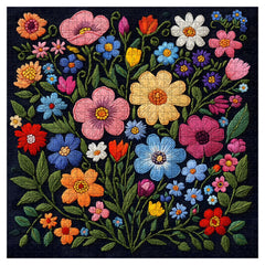 Wildblumen-Symphonie-Puzzle, 1000 Teile